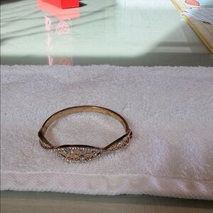 Elegant Gold and Silver Bracelet by Source Unknown